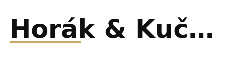 Horák & Kučera logo